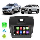 Kit Multimidia Chevrolet S10 Trailblazer 2012 2013 2014 2015 2016 7" CarPlay Android Auto Google Voz Bluetooth