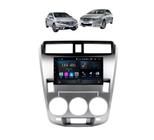 Kit Multimídia City 2009 / 2014 Ar Analogico 7 Pol CarPlay AndroidAuto USB Bt FM - 708BR Roadstar