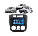 Kit Multimídia Gol Parati Saveiro G4 Mold Grafite Mp5 Bt Usb Fm Leitor SD Espelhamento