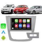 Kit Multimidia Gol Voyage Saveiro G5 2008 2009 2010 2011 2012 7" Android-Auto/Carplay Voz Google TV