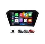 Kit Multimídia Gol Voyage Saveiro G7 G8 9 Pol CarPlay AndroidAuto USB Bt Radio