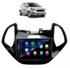 Kit Multimídia Ka 14 / 18 Mold Black 7 Pol CarPlay AndroidAuto USB Radio Bt - 8100 FirstOption