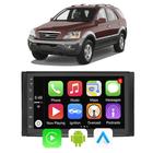 Kit Multimidia Kia Sorento 2007 2008 2009 7" CarPlay Android Auto Comando Por Voz Siri Wifi