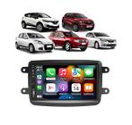 Kit Multimídia Kwid Duster Sandero Logan 7 Pol CarPlay AndroidAuto USB Bt Fm - FirstOption 8100