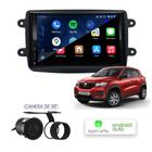 Kit Multimídia MP10 CarPlay e Android Auto Kwid 2009 a 2016