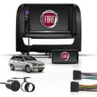 Kit Multimídia Mp5 2 Din Bt Espelha Fiat Palio Weekend 13/20