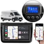 Kit Multimídia Mp5 Ducato 2018-2021 Tela 7 Pol Touch Carplay + Câmera de ré