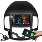 Kit multimidia MP5 função carplay espelhamento e bluetooth + moldura de 7 polegadas + camera de ré