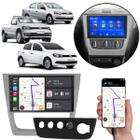 Kit Multimídia MP5 Gol Voyage Saveiro G6 2012-2016 9 Pol Android-Auto Carplay