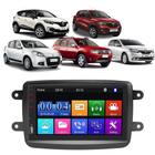 Kit Multimídia Mp5 Sandero logan Duster Kwid Captur 7 Polegadas Espelhamento Android e IOS