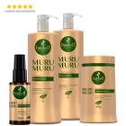 Kit Murumuru Haskell Shampoo, Condicionador E Manteiga 900g/1l + Néctar Murumuru