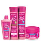 Kit My Crush - Shampoo 300ml + Condicionador 300ml + Máscara 300g + Leave in 300 ml NatuMaxx