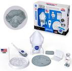 Kit Nasa com Astronauta Foguete e Solo Lunar de Massinha de Modelar e Acessorios Briquedo - Usual Brinquedos