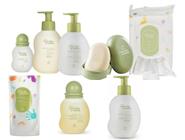 Kit Natura Mamãe Bebê Completo - 8 Itens Com Saboneteira
