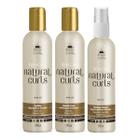 Kit Natural Curls 1 Higienizador 1 Condicionador 1 Vinagre Acidificante 240ml Keracare Avlon