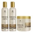 Kit Natural Curls 1 Higienizador 1 Condicionador 240ml 1 Geléia Modeladora 450g Keracare Avlon