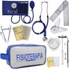 Kit Necessaire Fisioterapia Goniometro Martelo Buck Fita Imc Premium