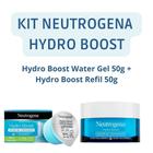 Kit Neutrogena Hydro Boost Water Gel Pote 50g + Refil 50g Hidratante Facial