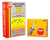 Kit NGK Cabo de Velas - Fiat Palio, Siena, Strada - SCT-09 e BKRE6E