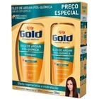 Kit Niely Gold 300 Ml + 200 Ml Óleo De Argan Pós-Química