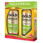 Kit Niely Gold Hidratação Milgrosa Água de Coco Shampoo+Cond