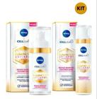 Kit Nivea Cellular Luminous Serum 30ml + Fluido 40ml S/ Caixa do Kit