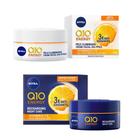 Kit Nivea Creme Facial Q10 Energy DIA + NOITE - Antissinais Vitamina C