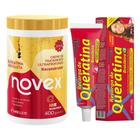 Kit Novex Recarga de Queratina 80g e Creme de Tratamento Queratina Absoluta 400g