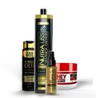 Kit Nutraliss Orgânica Cachos + Creme Cabelo Solto + Máscara Whey + Serum