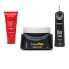 Kit nutrat com hair dress 200ml + nutraplex 250ml + hair lotion 250ml prolab