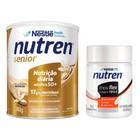 Kit Nutren Senior Café com Leite 740g e Nutren Mov Flex Colágeno Tipo II 30 Cápsulas