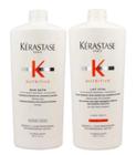 Kit Nutritive Bain Satin Shampoo+ Lait Vital 1L KLuxo