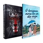 Kit O Horizonte Mora em um Dia Cinza + Bíblia de Estudo Diz NAA Leão