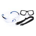 Kit óculos de proteção transparente 3m solus 1000 Epi