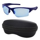 Kit Óculos De Sol Masculino Esportivo Com Proteção UV 400 Ultra Leve P/ Caminhada Corrida E Ciclismo + Estojo Com Ziper