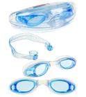 Kit óculos juvenil de Natação Piscina para meninos e meninas