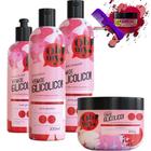 Kit Oh My! Vem de Glicólico! Shampoo Cond Másc 300 e Fin 150