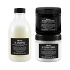 Kit Oi Davines (Shampoo + Condicionador + Hair Butter)