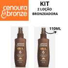 Kit óleo bronzeador fps6 cenoura e bronze 110ml-2 unidades