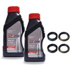 Kit oleo da bengala gt oil (1 litro) + retentores motoport tornado 250 2001-2008