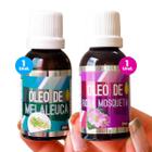 KIT Óleo de Rosa Mosqueta 30ml + Óleo de Melaleuca 20ml - E.P.A Naturais