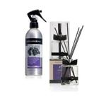 Kit oleo difusor e perfume p. ambientes acqua aroma lavanda