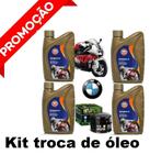 Kit Óleo E Filtro Gulf 5W40 100% Sintético Bmw R1200Gs