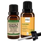 Kit Óleo Essen. Hortelã Pimenta 20ml + Vegetal Alecrim 30ml - Essência do Brasil