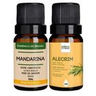 Kit Óleo Essencial Mandarina + Óleo Vegetal de Alecrim 10ml