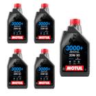 Kit Óleo Motul 3000+ 20w50 4t C/ 5 Litros Mineral - MOTUL