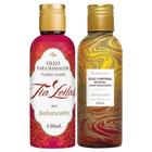 Kit Óleo para Massagem Íntima Top Sensual Quente: Vanilla + Tia Leilah Ylang-Ylang