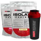 Kit Optimum Isolate Whey Protein 2Kg+ Optimum