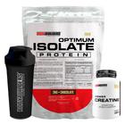 Kit Optimum Isolate Whey Protein 2kg + Power Creatina 100g + Coqueteleira - Bodybuilder