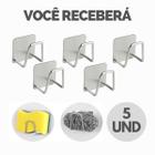 Kit Organizador Cozinha Suporte Porta Esponja Bucha Inox P/ Pia - Escolha Seu Kit - Gancho Para Esponja Ref